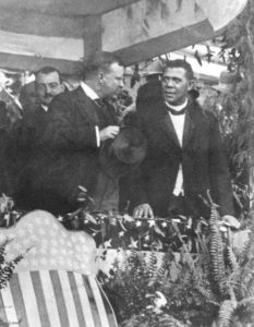 theodore-roosevelt-at-tuskegee-with-booker-t-washington-1905