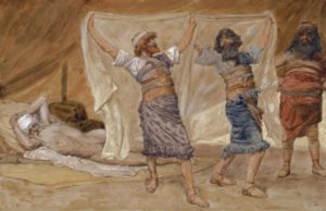 x1952-84, Noah's Drunkeness, Artist: Tissot, Photographer: John Parnell, Photo © The Jewish Museum, New York