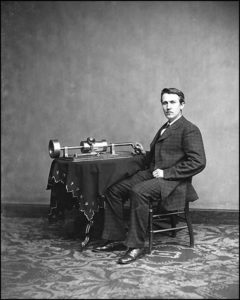 Edicon and Phonograph by Matthew Brady copy